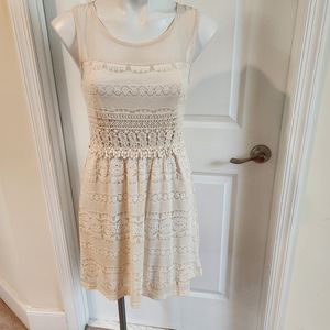 Altard State cream dress size small